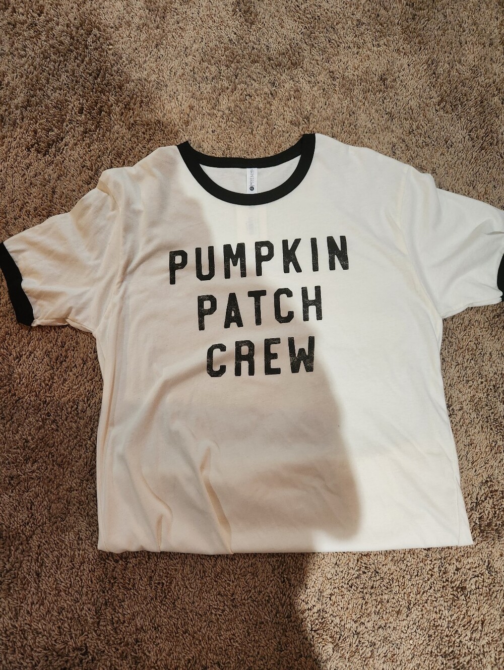 Medium Pumpkin Patch Crew Tshirt